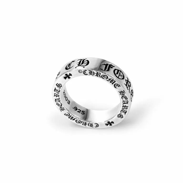6MM CHROME HEARTS FOREVER RING – SPACER 5