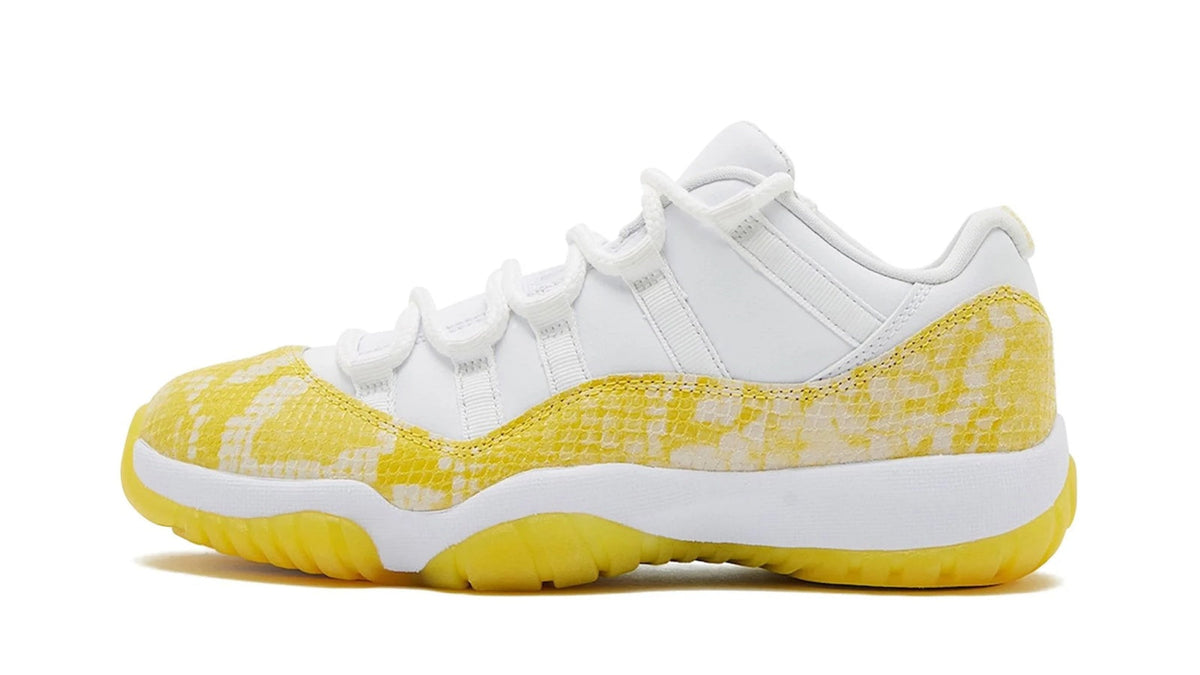 AIR JORDAN 11 LO WMNS "Yellow Snakeskin"