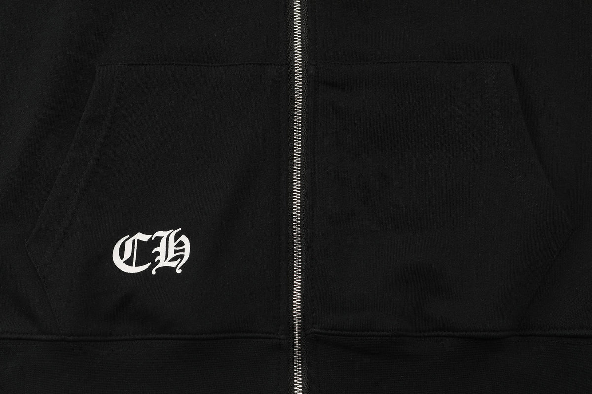 Chrome Hearts New  Zip Up Hoodie -TQ72
