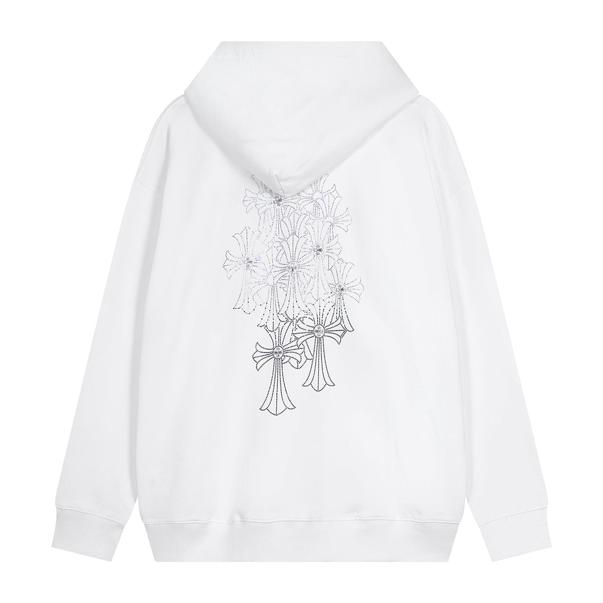 Chrome Hearts New Zip Up Hoodie -TQ02