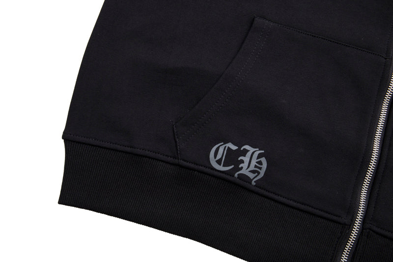 Chrome Hearts New Zip Up Hoodie 5007