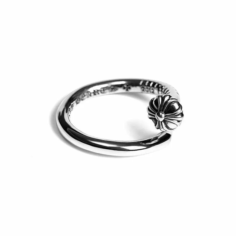 CHROME HEARTS NAIL RING – CROSSBALL 56